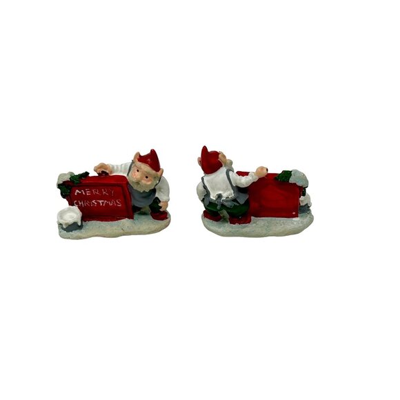 Chraming Little Christmas Elves - Set of 10 - 2 of each design. - Picture 4 of 8